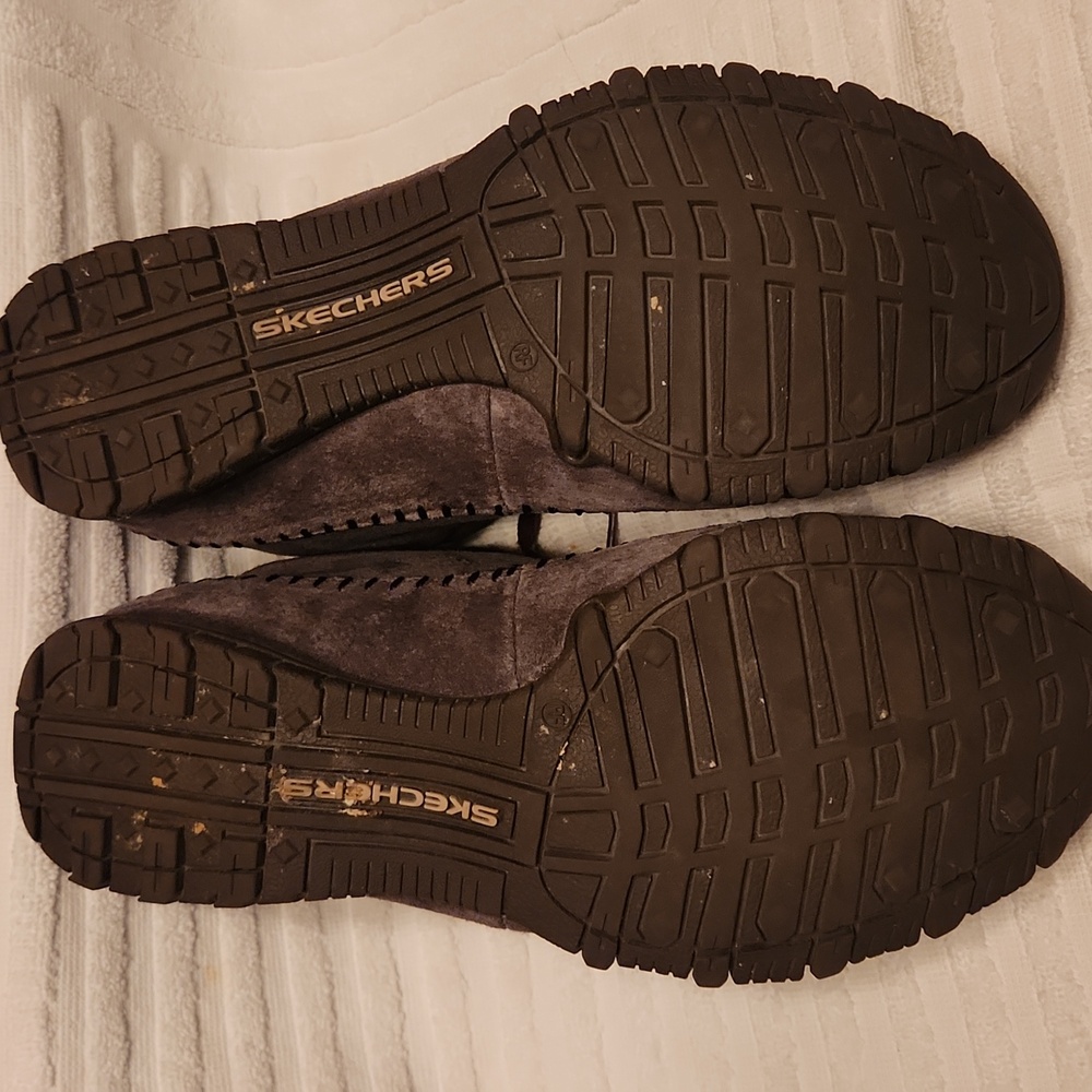 Sketchers Bikers Totem Pole chocolate brown leather chukka boots. Worn once - Picture 4 of 8